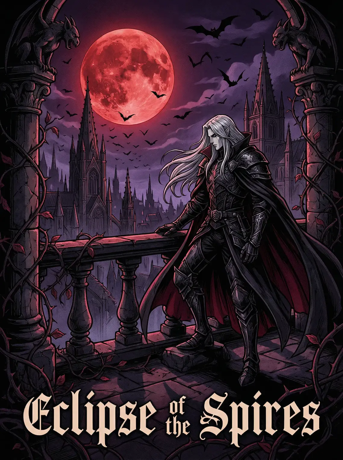 51动漫 尖塔之蚀 暗黑哥特动漫封面