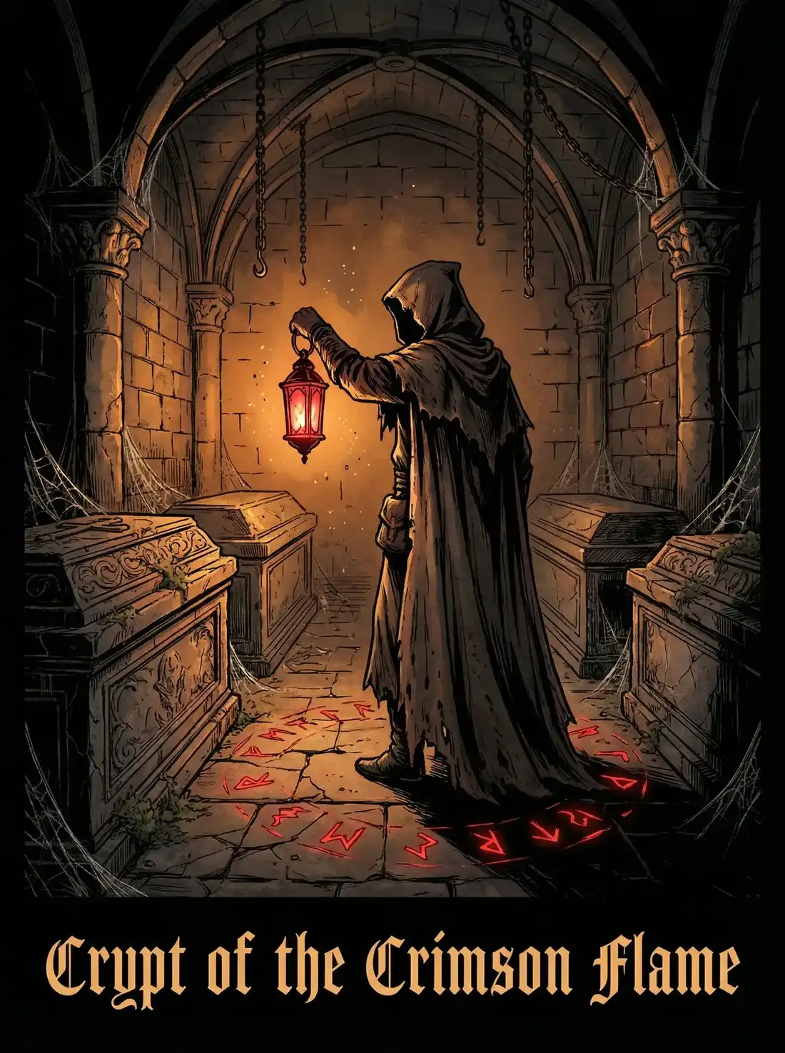 51动漫 绯红地窖 暗黑哥特动漫封面